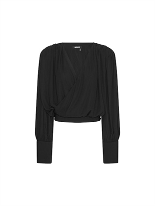 Rotate - Long sleeve v-neck top